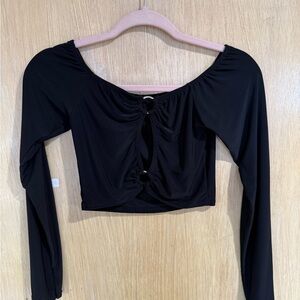 Elegant Black Women's Top